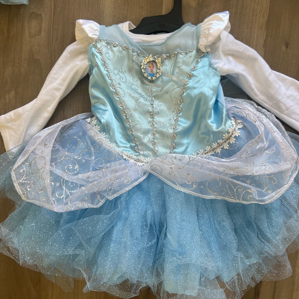 Disney Baby Cinderella Light Blue Princess Costume Dress for 12-18 months - Picture 2 of 7